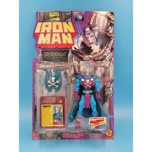 1995 Dreadknight Iron Man Marvel Action Figure - TOY BIZ